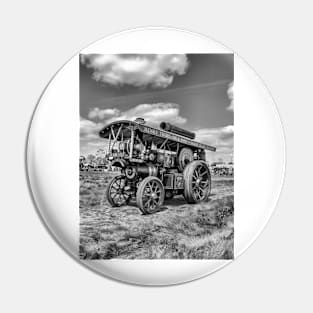 Showmans Engine "Lord Nelson" Black and White Pin