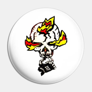 SKULLFYR Pin