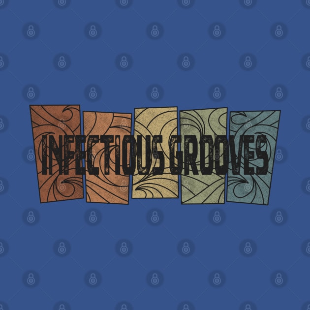 Infectious Grooves - Retro Pattern by besomethingelse