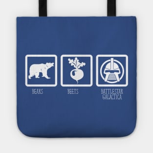 Bears, Beets, Battlestar Galactica Tote