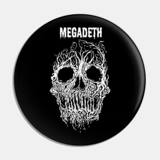 Rocking Out with Megadeth Style Pin