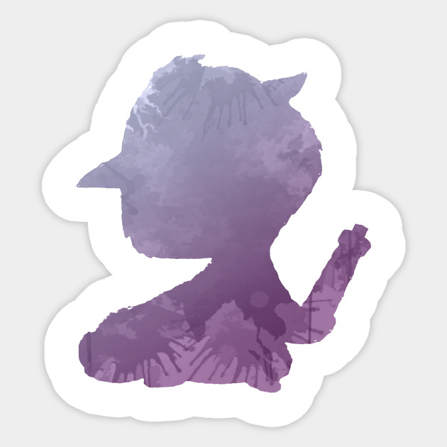 Cat Inspired Silhouette Emperors New Groove Sticker Teepublic Uk