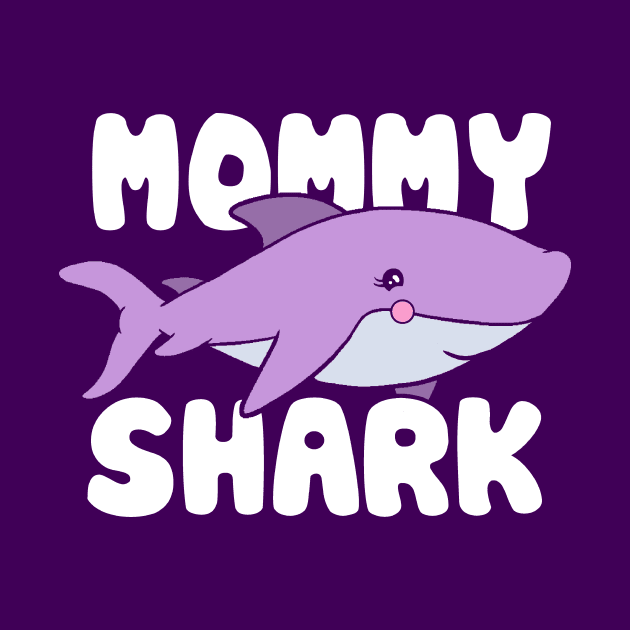 Cute Mommy Shark T-Shirt by Boots