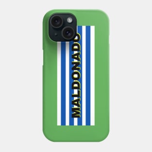 Maldonado City in Uruguay Flag Stripes Phone Case