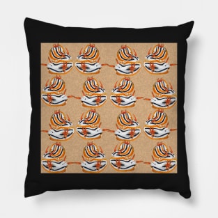 tapestry nudibranch pattern Pillow