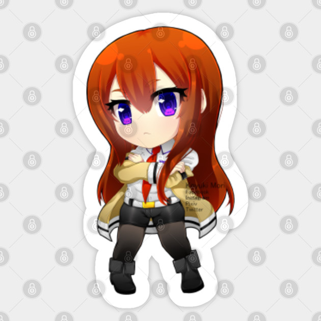 Get Wallpaper Steins Gate Kurisu Makise Steins Gate Sticker Teepublic Free HD