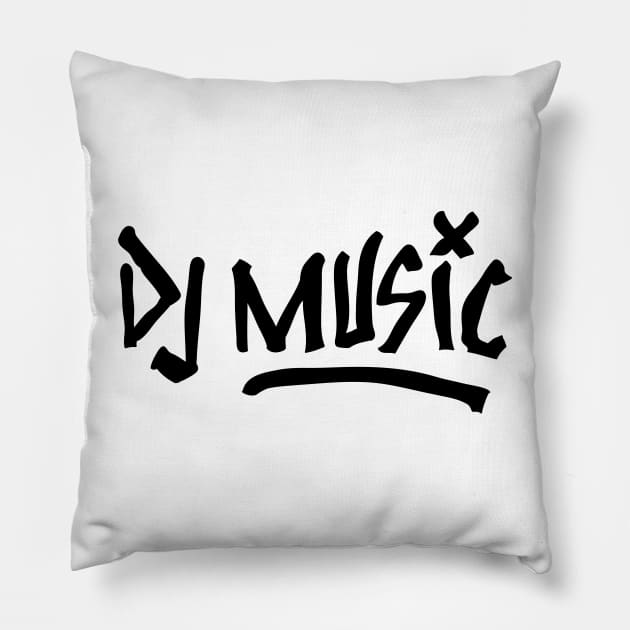 DJ Music Pillow by Meta Cortex