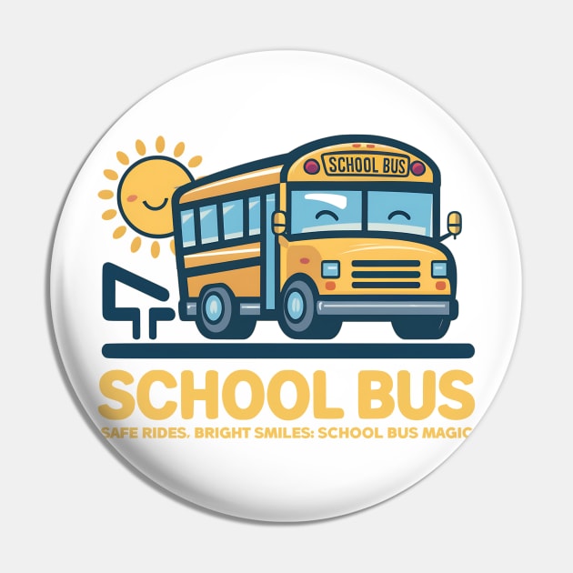 school bus safe rides Pin by AOAOCreation