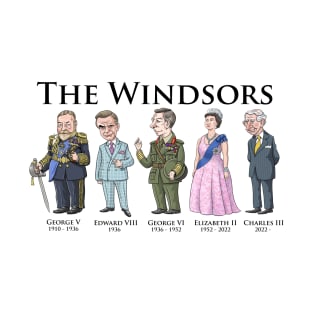 The Windsors (Horizontal Design) T-Shirt
