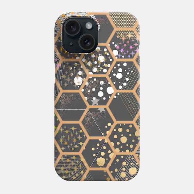 Polygon Abstract Phone Case by Primigenia