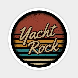 Yacht Rock Retro Style Magnet