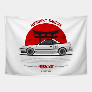 Tuner White MR 2 MK1 JDM Tapestry