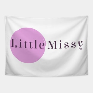 Little Missy Logo Tapestry