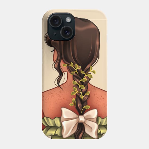 Forest Hair Phone Case by Smilla