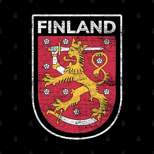 Finland Scandinavian Retro Finnish by ShirtsShirtsndmoreShirts