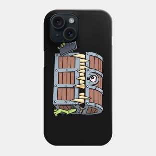 Mimic Chest with Phone, Non-Smoking Phone Case