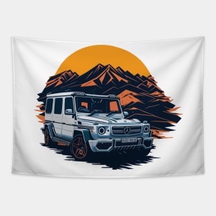 Mercedes G Wagon Classic Car Tapestry
