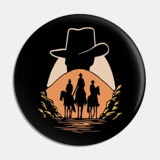 Long Live Howdy Rodeo Western Country Southern Cowgirls Pin