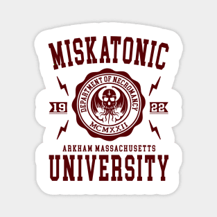 CTHULHU - MISKATONIC UNIVERSITY Magnet