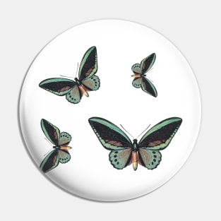 Colorful Butterfly , Cute Light Butterflies Gift Idea Pin