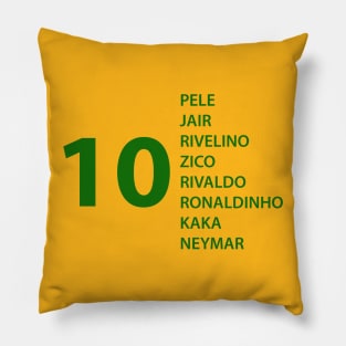 Brazilian Soccer Team Pillow