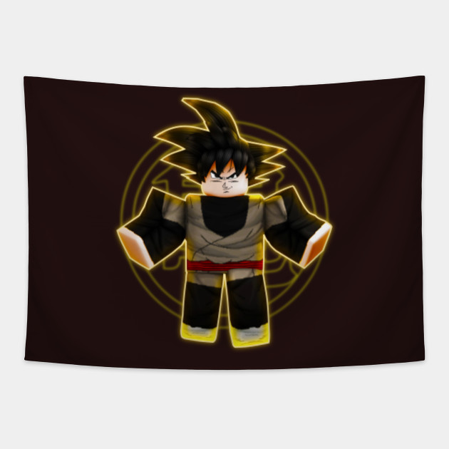 Roblox Goku Black Roblox Tapestry Teepublic - goku black t shirt roblox