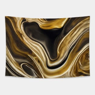 Golden and black design for Phone Case Tapestry