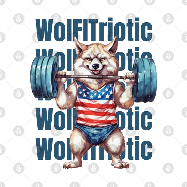WolFITriotic: Howling for Fitness and Freedom by Mister Graffiti