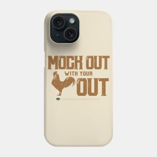 Mock Out Fantasy Draft (Brown) Phone Case