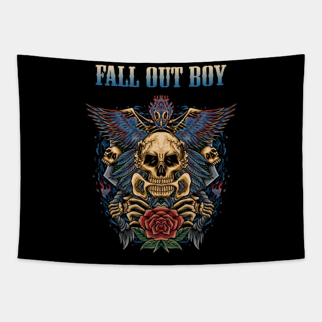 FALL AND OUT BAND Tapestry by growing.std