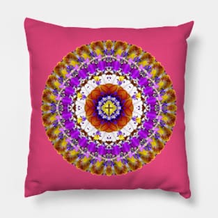 Mandala Magic - Lori's Love Cross Mandala Pillow