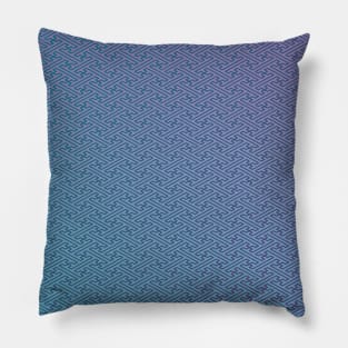 Japanese sayagata pattern Pillow