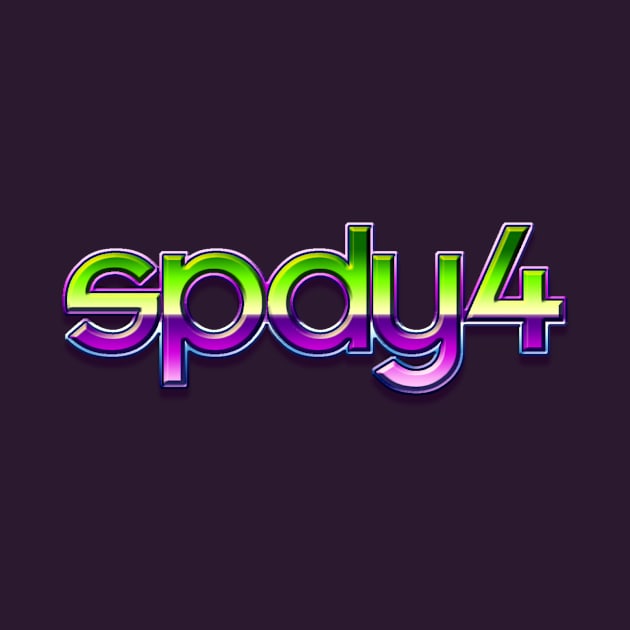 spdy4 Logo Tee by spdy4