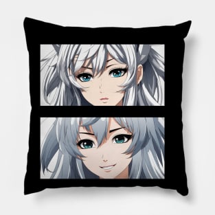 Sadness Before Smilling - Lewd Anime Character Pillow