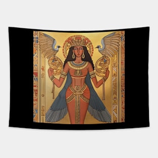 Isis Egyptian deity Tapestry