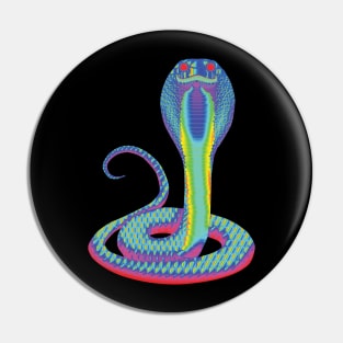 Rainbow Cobra Pin