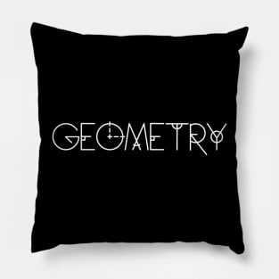 Geometry math design Pillow