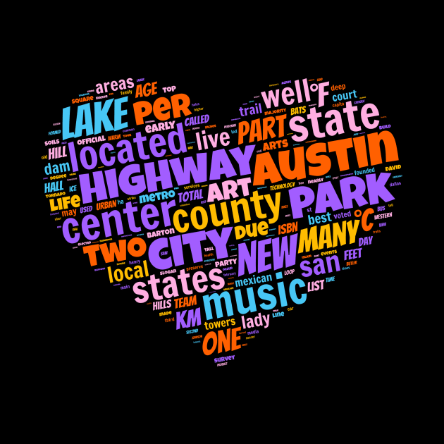 I love Austin by Superfunky