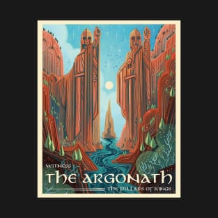 the argonath travel T-Shirt