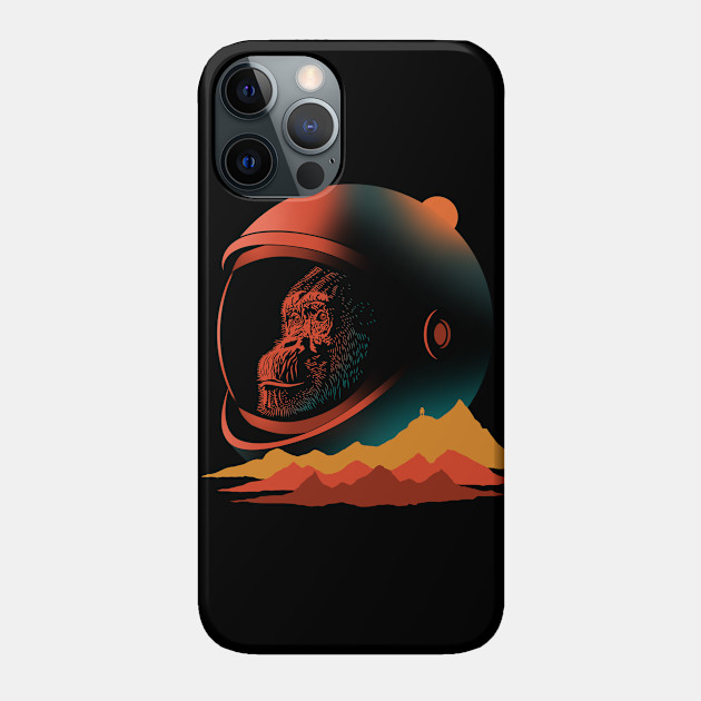 Space Monkey Astronaut - Astronaut - Phone Case