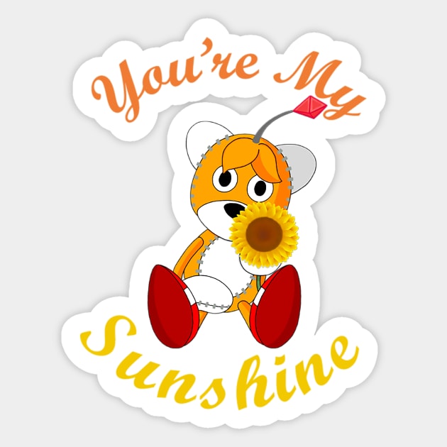 Tails Doll Sticker for Sale by JimbobroArt