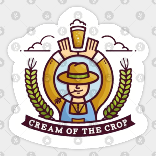 Cream of the crop - Macho Man - Sticker
