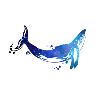 Humpback Whale Galaxy T-Shirt