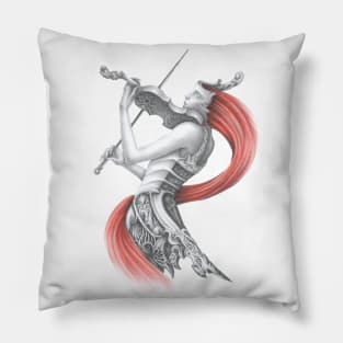 violinist art Pillow