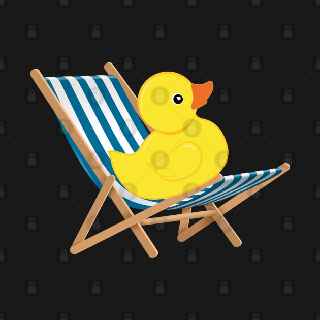 Beachside Quack: Relax and Unwind by PrintDesignStudios