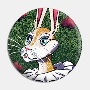 June the Hare Pin