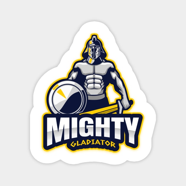 Mighty Gladiator Magnet by vukojev-alex