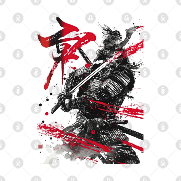 Samurai Spirit: Kanji Blade Legacy Tee gift by familycuteycom