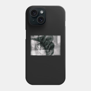 Sinister looking person. Phone Case