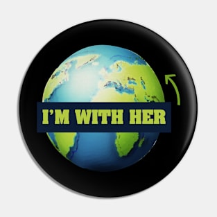 Earth day earth mother Pin